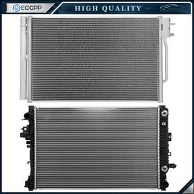 Eccpp E844014cp Aluminum Radiator And Ac Condenser Cooling Kit For 2017 2018 2019 Buick Lacrosse