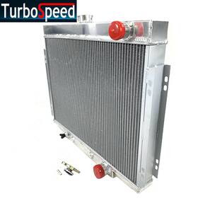 Emusa Fd-269 For 67-70 Ford Mustang V8 Mt 3-row Aluminum Racing Radiator Manual Transmission