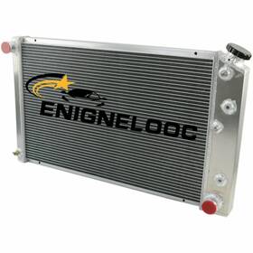 Enignelooc Enignelooc-51 4 Row Aluminum Radiator For 1967-1972 Chevy Gmc