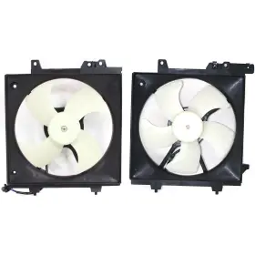13451988 Evan-fischer Radiator And A/c Condenser Cooling Fan For 00-04 Subaru Legacy Outback 03-06 Baja