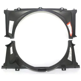 14446454 Evan-fischer Upper And Lower Fan Shroud Set For 1986-1993 Chevrolet S10 1986-1990 Gmc S15