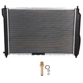 10501350 Everpartstorecs Aluminum Radiator With 1 Row For 2004-2008 Chevy Aveo 2007-2009 Suzuki Swift 1.6l