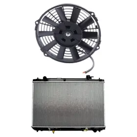 12834357 Everpartstorecs Cooling Fan And Radiator Kit Fits 2001-2007 Toyota Highlander 2.4