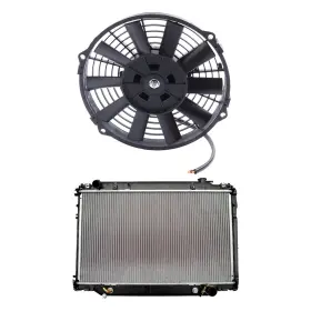 12834366 Everpartstorecs Cooling Fan And Radiator Kit Fit For 1993-1997 Toyota Land Cruiser 4.5l 12834366 Everpartstorecs Cooling Fan And Radiator Kit Fit For 1993-1997 Toyota Land Cruiser 4.5l
