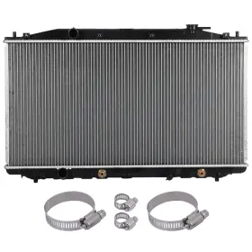 12875637 Everpartstorecs Radiator Without Il Hose Clamps Kit For 2008-12 Honda Accord 12-2015 Crosstour