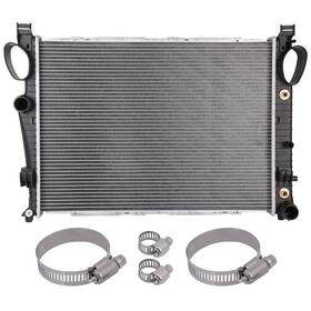 Everpartstorecs 12875687 Radiator Without Il Hose Clamps Kit For 2000-06 Mercedes-benz Cl500 S430 Sl500