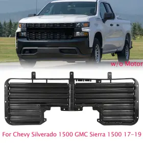 Gm1206119 Factoryautobuy Radiator Shutter Assembly For 17-19 Chevy Silverado Sierra 1500 Without Motor