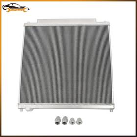Firchassis Firc4193840ss 4row Radiator For Ford F250 F350 F450 F550 1999-2005 2001 Powerstroke 6.8l 7.3l