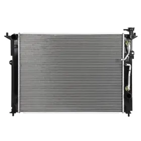25310b1280 Fly-autopartsclub 13711881 Aluminum Radiator For 2015-16 Hyundai Genesis 2017 G80 V8