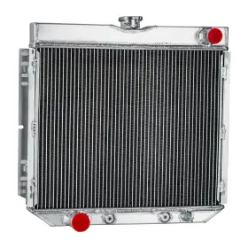 02ara8212asl Fongoff 3 Row Aluminum Radiator For 1966-1970 Ford Mustang Falcon Mercury Comet Torino