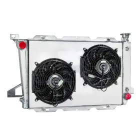 1454 Fongoff For 1985-1997 Ford Bronco F150 F250 F350 Truck L6 4.9l 4 Row Radiator Shroud Fan
