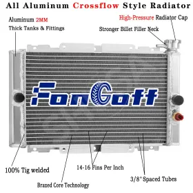 19600-115-0000 Fongoff Aluminum Radiator For Utv Msu 700 500 Hisun Massimo Bennche Us