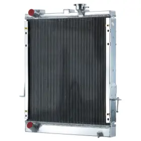 239276 Fongoff 2row Aluminum Radiator Fit 1994-2005 Chevy Gmc Isuzu Truck Van W Npr Nqr Nrr New