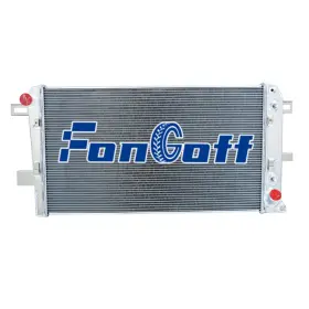 2510 Fongoff 3row Radiator For 2001-2005 Chevrolet Silverado/gmc Sierra 2500hd 6.6l Duramax