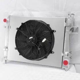 3572 Fongoff 3 Row Aluminum Radiator Shroud Fan For Dodge Ram 1500 2500 3500 5.7l 2004-2009