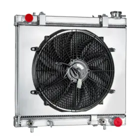 52029262ad Fongoff 3row Radiator Shroud Fan For 05-10 Dodge Ram Dakota/06-09 Mitsubishi Raider 4.7l
