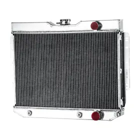 8010281 Fongoff 4row Aluminum Radiator For 1959-1965 Chevy Impala/ Bel Air/ El Camino/ Biscayne