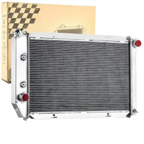 8708915000 Fongoff Cu381 4 Rows Full Aluminum Radiator For 1971-1973 Ford Mustang Mercury Cougar V8