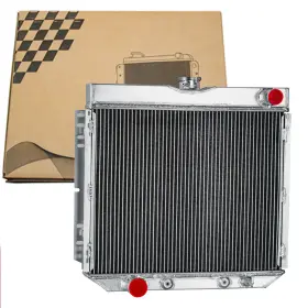 93014 Fongoff 4-row Radiator For 1969-1970 Ford Mustang/1970-1977 Maverick 1970 Mercury Cougar