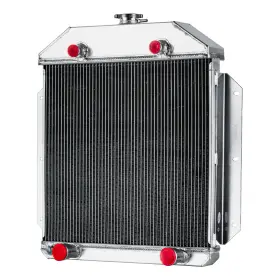 Cc49fh Fongoff 3 Row Aluminum Radiator For 1949-1953 Ford Cars Flathead Configuration V8