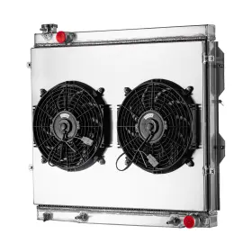 8012376 Fongoff Cu2376 A2376 3row Aluminum Radiator Shroud Fan For 2000-2006 Toyota Tundra Sr5 Limited 4.7 V8