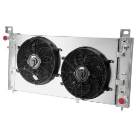 Gm3010275 Fongoff 4 Row Radiator Shroud Fan For 99-14 Chevy Silverado / Gmc Sierra 1500 2500 5.3l
