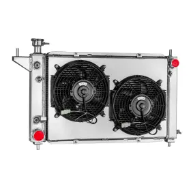 Mc1488 Fongoff 4 Row Radiator Shroud Fan For 1994-96 Ford Mustang V6 3.8 /1994-1995 V8 5.0l At