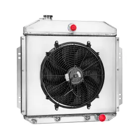 Wh5760ch Fongoff 4 Row Radiator Shroud Fan For 1957-1960 Ford F100 Truck 4.8l V8 At 1958 1959