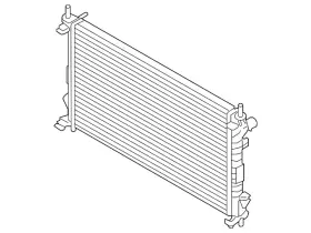 9t1z-8005-b Ford Genuine Radiator