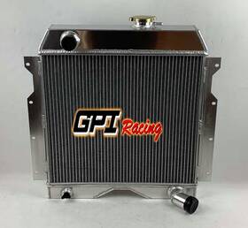 Ford Cc60wl Fit 1954-1964 Jeep Willys 6-226 Truck Utility Wagon L6 3.7l Aluminum Radiator