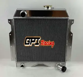 Cc60wl Ford Fit 1954-1964 Jeep Willys 6-226 Truck Utility Wagon L6 3.7l Aluminum Radiator