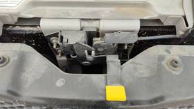 Ford F5rz16138b 1995-1997 Contour Hood Latch Assembly With Bracket Oem