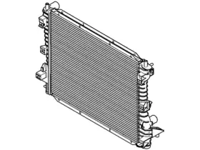 H2mz-8005-t Ford Genuine Radiator