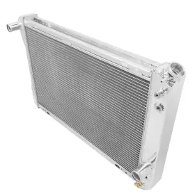 Fb188 Frostbite Aircraft Billet Aluminum Radiator Polished 2 Row For 1982-1992 Camaro