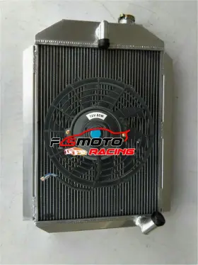 Fsmoto Racing 1937 6 L6 Aluminum Radiator Fan For Chevy Hot/street Rod Cyl Engine Mt