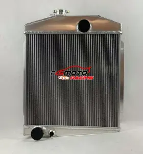 Y8g7 Fsmoto Racing Aluminum Radiator For 1961-1971 69 68 1970 International Harvester Scout 4cyl Mt