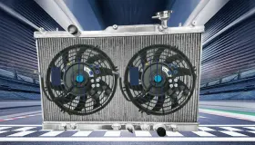 A6b424 Fsmotoracing 13250 Radiator Fan For Suzuki Kizashi All Models A6b424/ Re91s/rf91s 2.4l 2010-2013 At