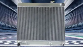 Cc61bu Fsmotoracing Aluminum Radiator For 1961 1962 1963 Buick Invicta V8 Engine 61 62 63