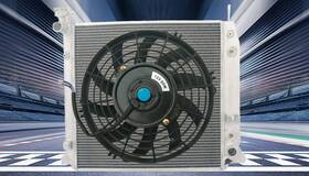 Fsmotoracing Csz5v4a Alu Radiator Fan For Isuzu D-max 08-on Holden Rodeo Ra 03-08 3.6l V6 Petrol At