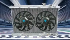 Mmrad-int-94 Fsmotoracing For 1994-2001 Acura Integra 1.8l Dc2 B18 Gsr Rs Ls L4 Alu Radiator Fan At/mt 94