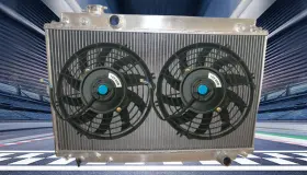 Rdg56dd Fsmotoracing Aluminum Radiator Fan For Lexus Sc300 Z30 / Toyota Soarer Jzz31 1991-2000