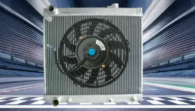 Vdzb65565 Fsmotoracing Aluminum Radiator Fan For Suzuki Grand Vitara Sq Jlx 2.0 2.5 V6 1995-2005 95 At