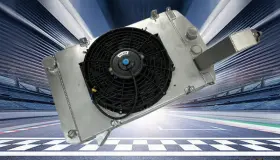 Vxd5454s Fsmotoracing Aluminum Radiator &shroud &fan For Triumph Tr2 Tr3 Tr3a Tr3b Mt 1954-1962 54 55