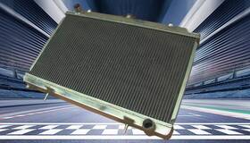 Fsmotoracing Xd54f45s Aluminum Radiator For Nissan Silvia S14 S15 200sx Sr20det 2.0 1994-2002 Mt