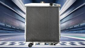 Fsmotoracing Zsvc6265 For 1954-1956 Ford Fairlane Car Sedan Wagon Aluminum Radiator Mainline 54 55 56