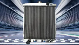 Zsvc6265 Fsmotoracing For 1954-1956 Ford Fairlane Car Sedan Wagon Aluminum Radiator Mainline 54 55 56