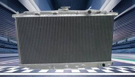 Fsmotoracing Zszv1aa For 1988-1991 Honda Civic Crx Cr-x 1.5l 1.6l Alu Radiator Mt 1989 1990 88 89 90