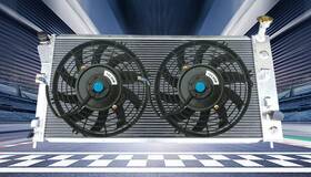 Fsmotoracing Zvdzv65a For 2000-2005 Buick Century/regal / Monte Carlo/impala V6 Alu Radiator& Fan At