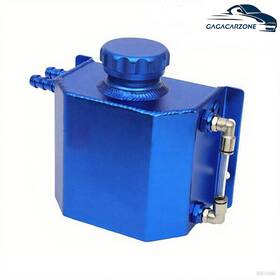 Gag Rdt-002bl-940-j6 1l Blue Aluminum Radiator Coolant Overflow Bottle Recovery Water Tank Reservoir