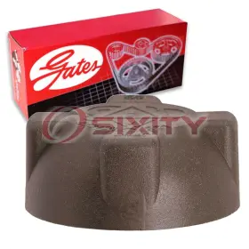 Sx-0248 Gates Radiator Cap For 1980-1981 Volkswagen Dasher 1.5l 1.6l L4 Antifreeze Pd